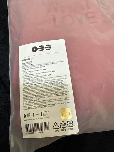 ARIRANG 快閃店 帽T 紅 最後一件 