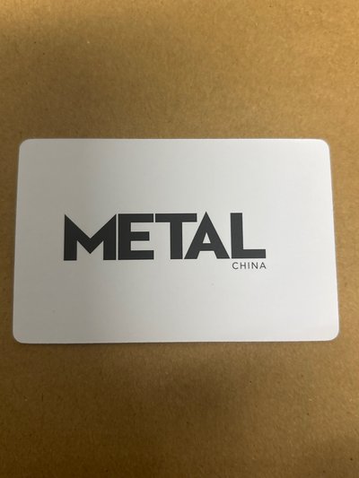 Metal 雜誌卡 單封隱藏柚