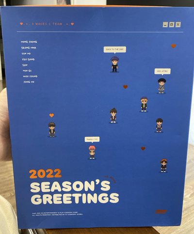 2022 Season’s Greetings 年曆