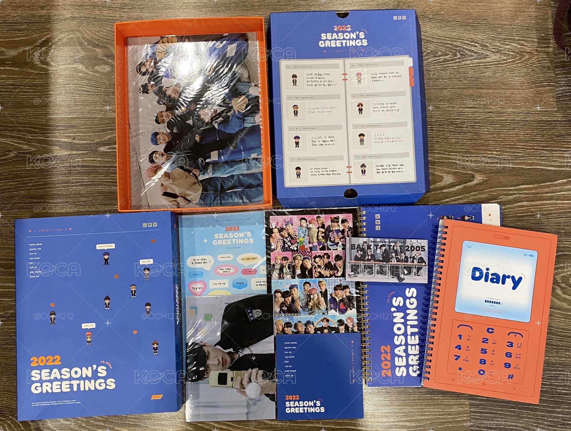 ATEEZ 2022 Season’s Greetings 年曆