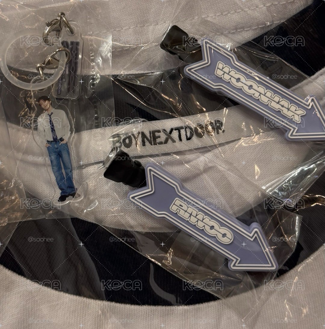 BOYNEXTDOOR 二巡快閃店 髮夾 壓克力吊飾扭蛋
