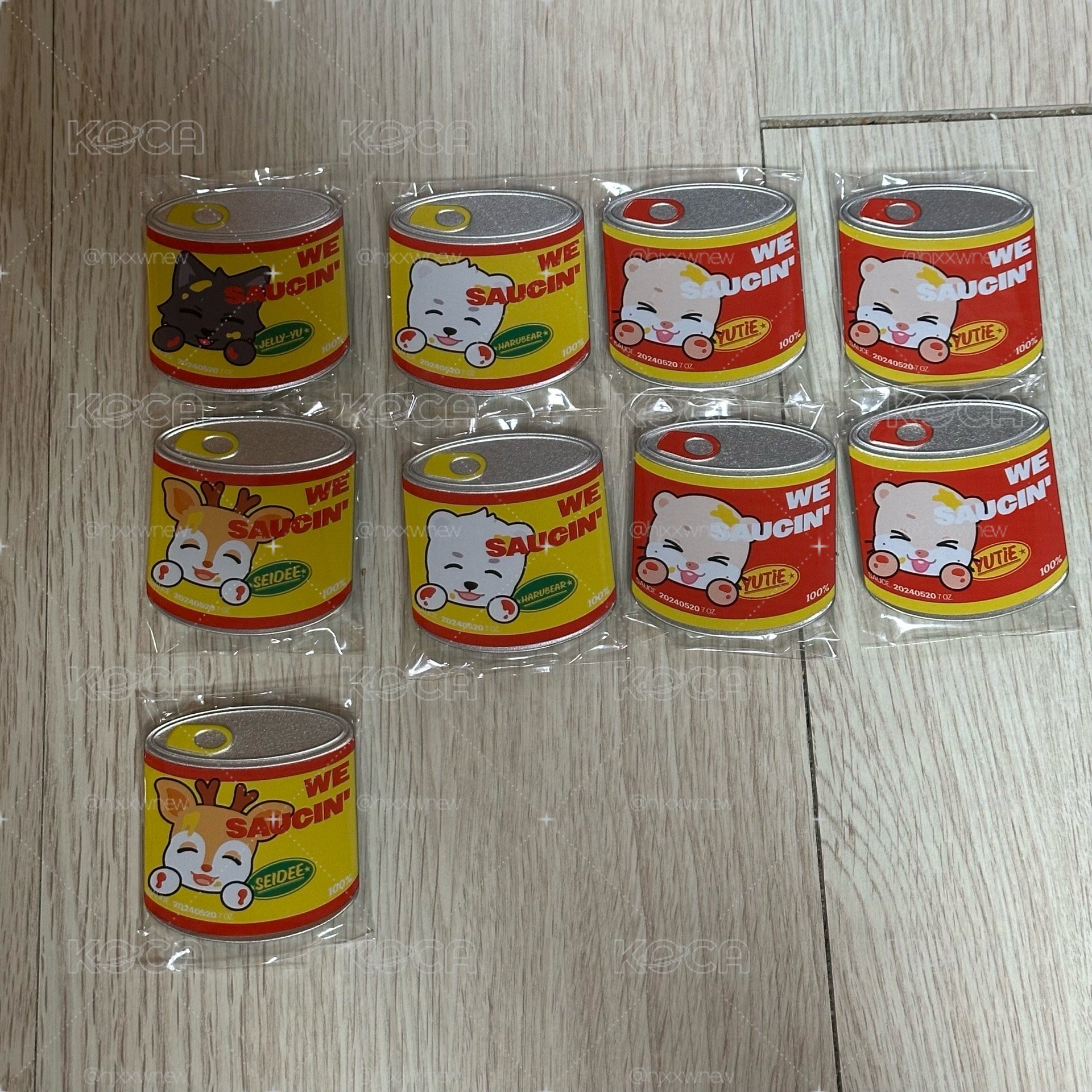 🫟SAUCIN’ 快閃店 隨機徽章