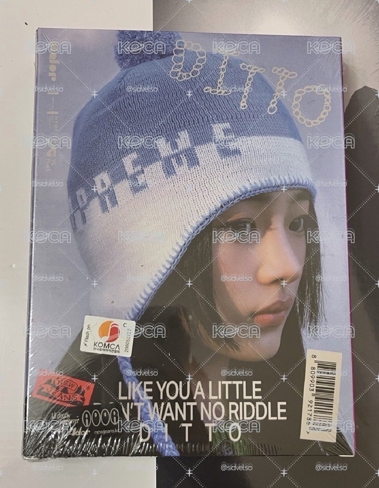 全新未拆OMG專輯minji 