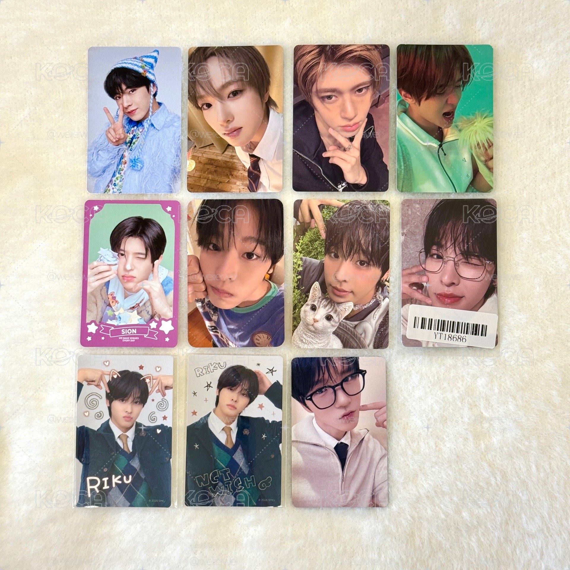 NCT WISH 小卡