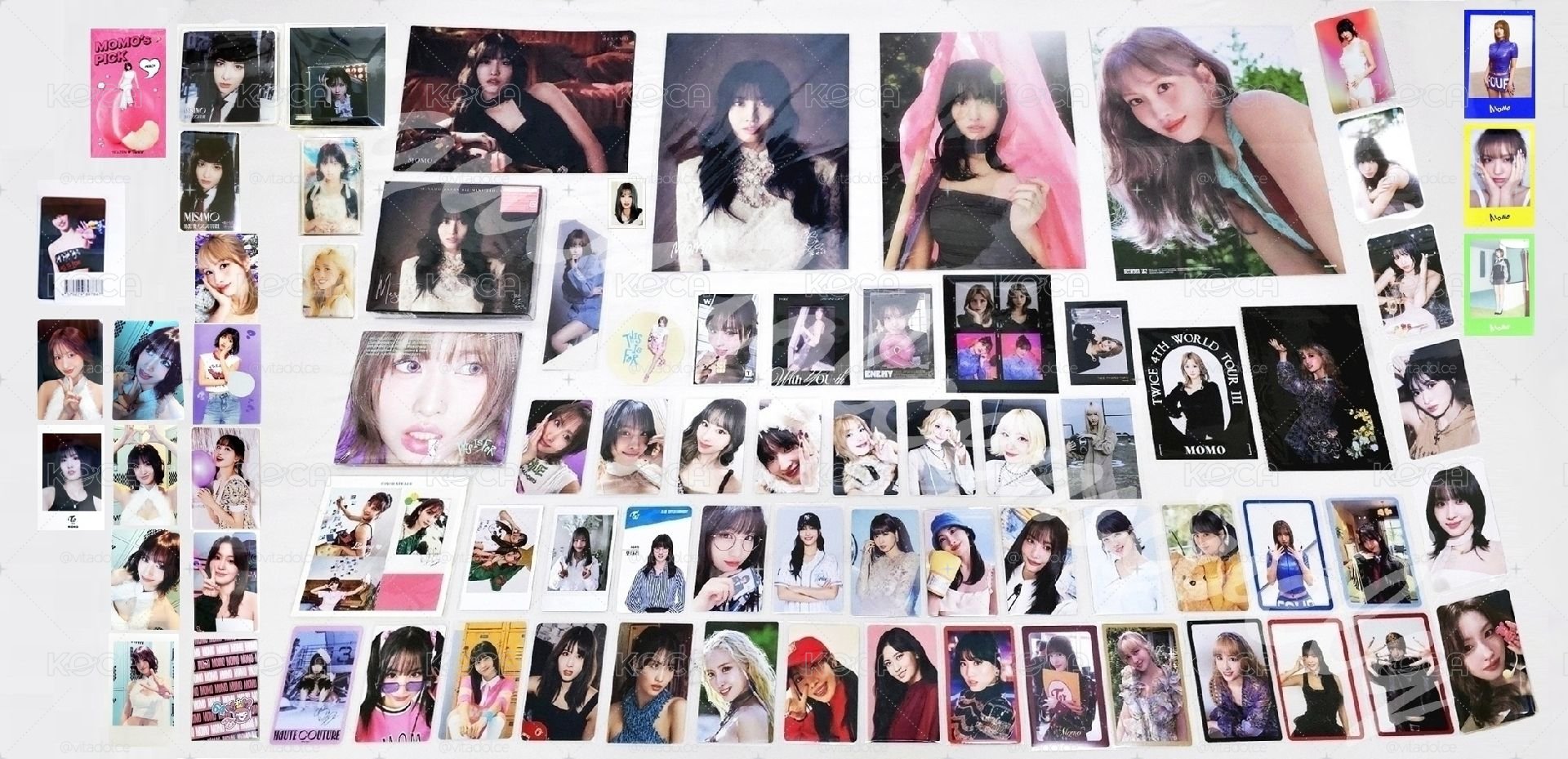 TWICE MOMO 平井桃小卡周邊套組 🩷 編號見圖三 💫