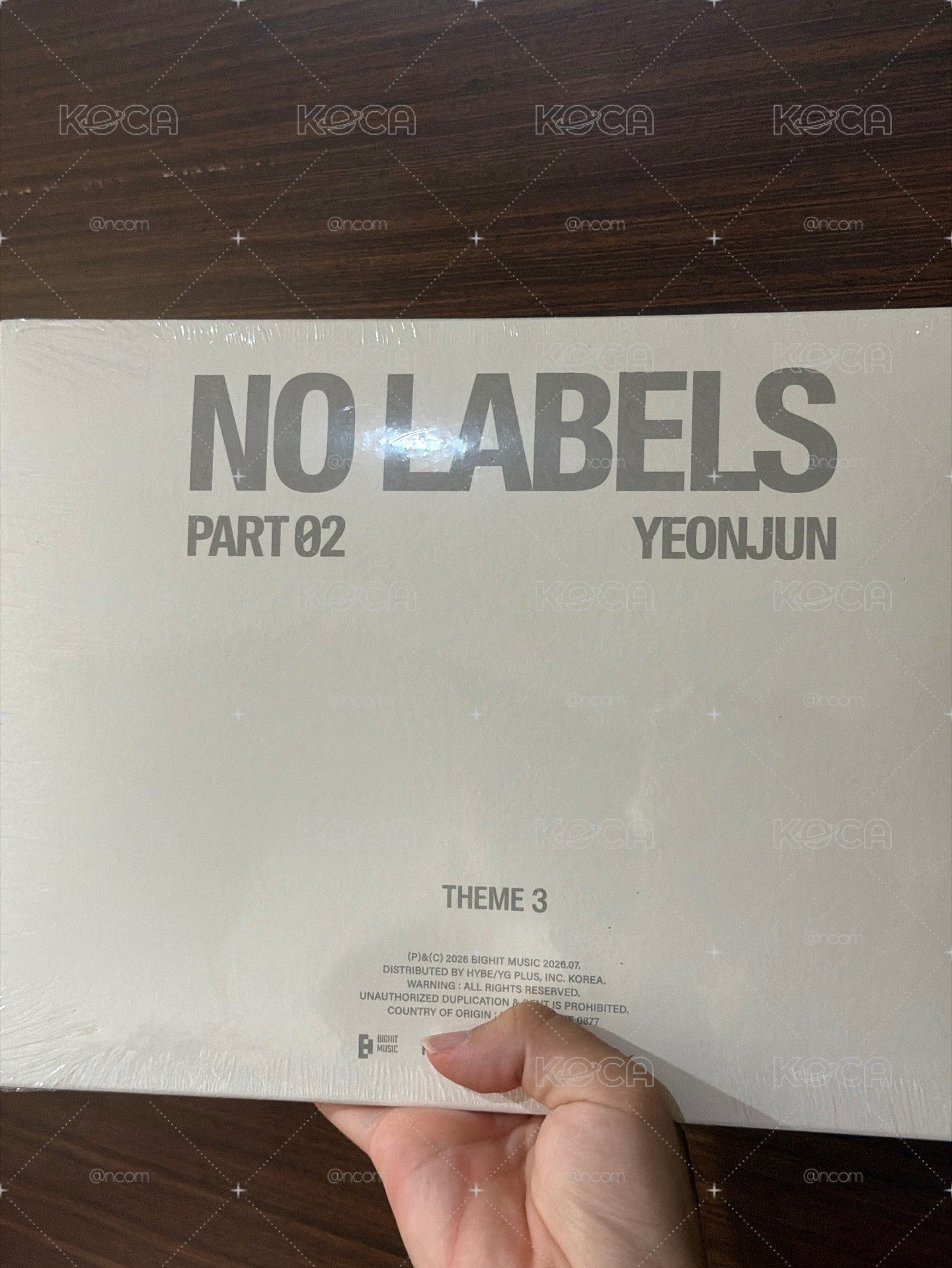 ［現貨/簽名］YEONJUN 然竣 個人二輯 No Labels: Part. 2 簽名專輯