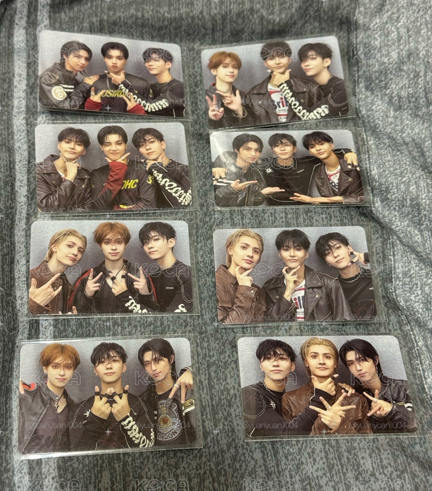 💙live lock三人卡 排列組合