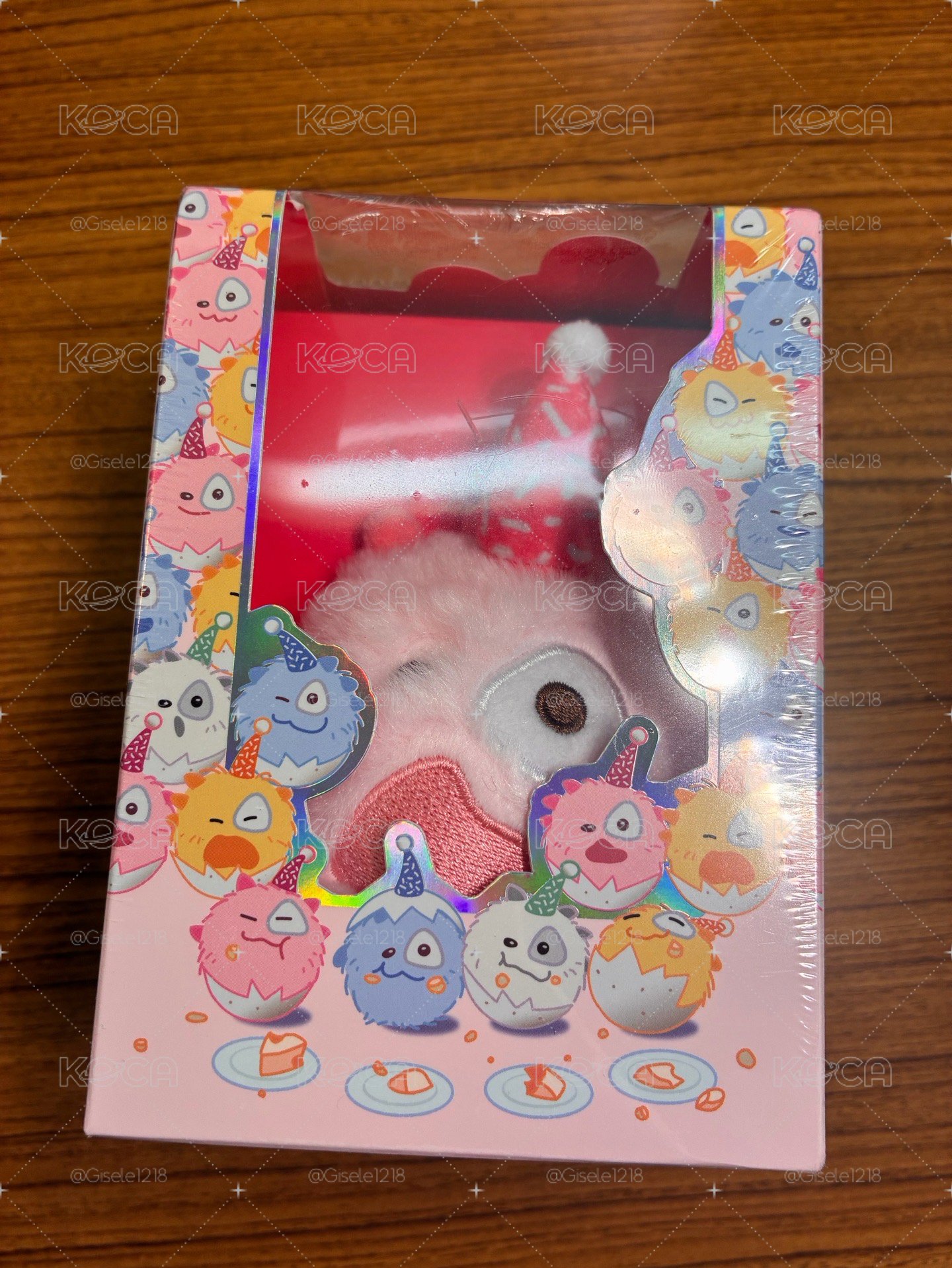 未拆粉球💗