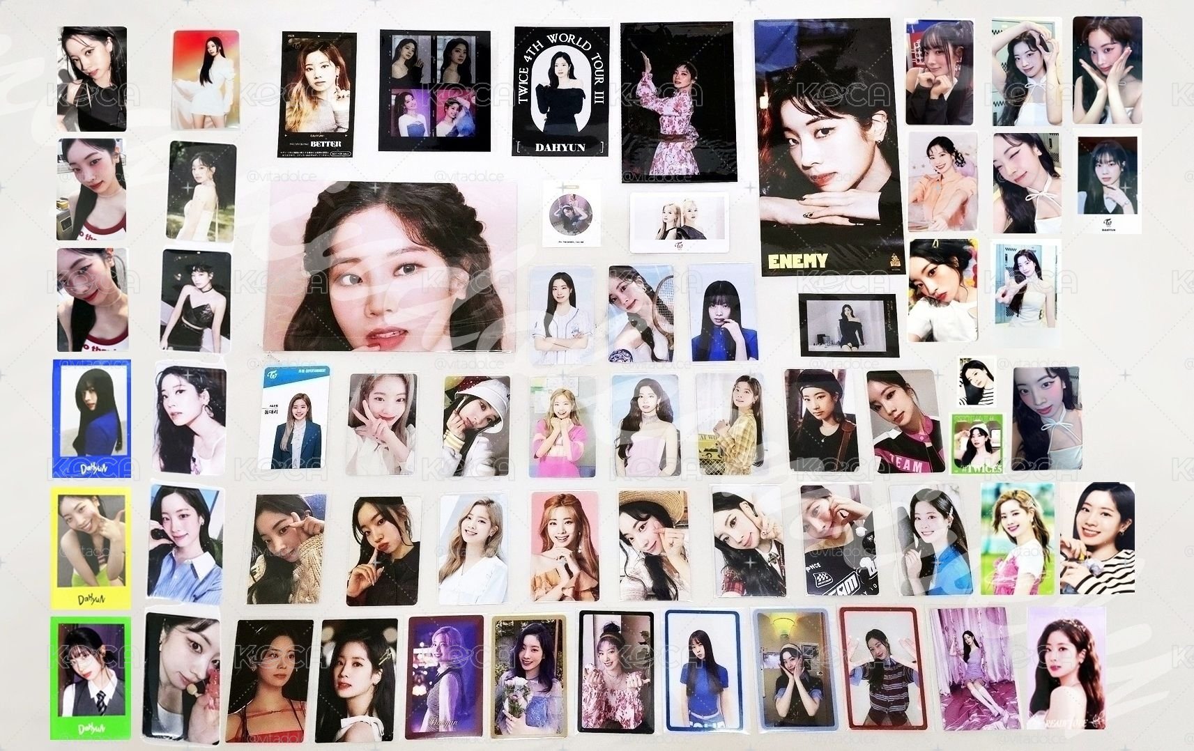 TWICE DAHYUN 多賢小卡周邊區 🤍 編號見圖三 💫