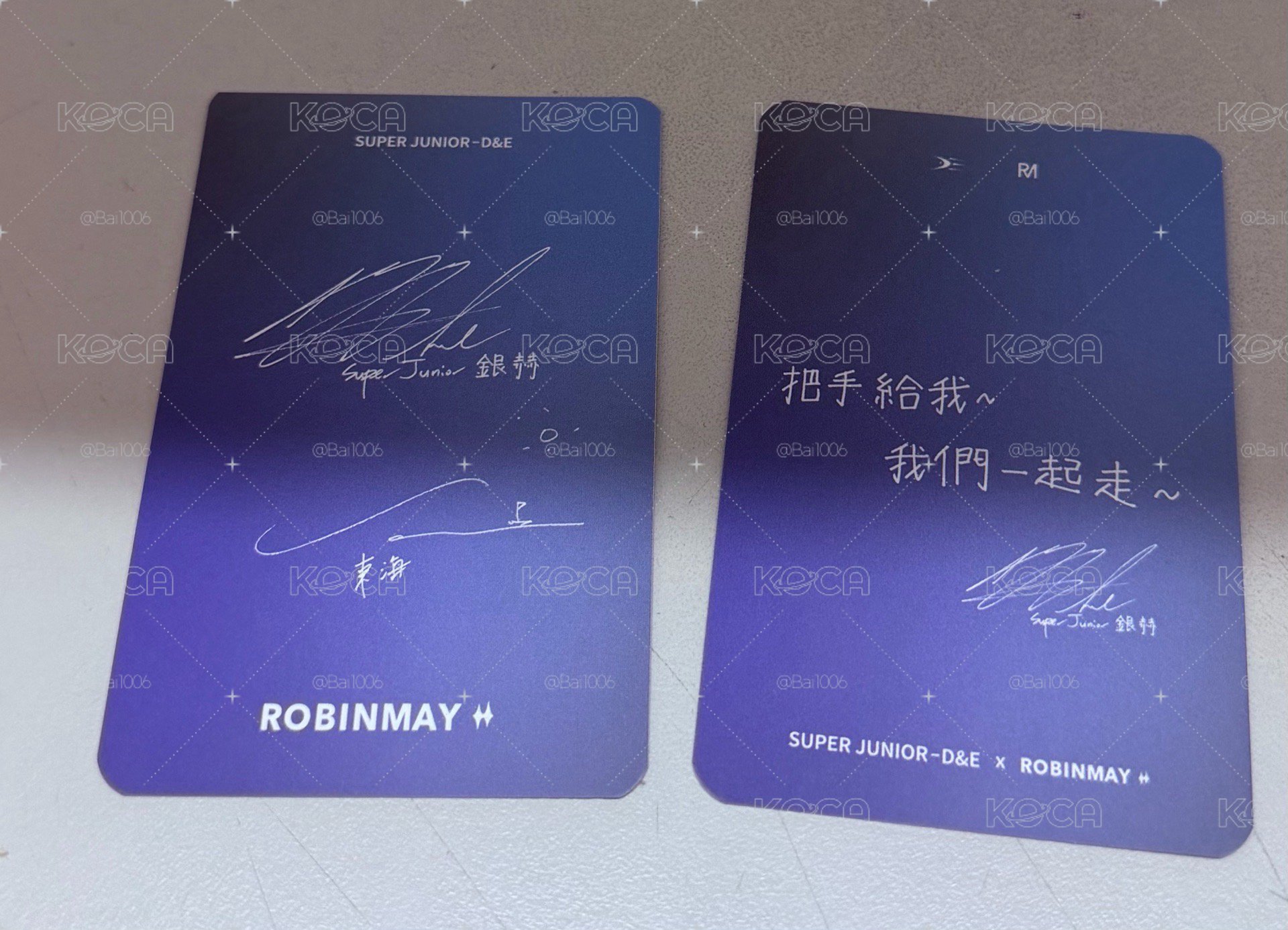 ROBINMAY第二波小卡赫+雙人比心🫶