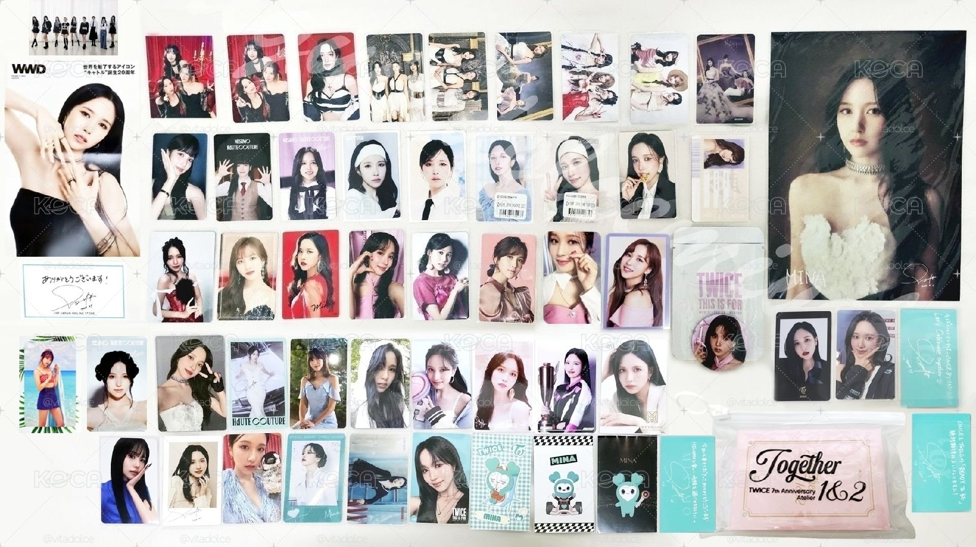 TWICE MINA F區 名井南小卡周邊 MISAMO 🐧 編號見圖三 💫