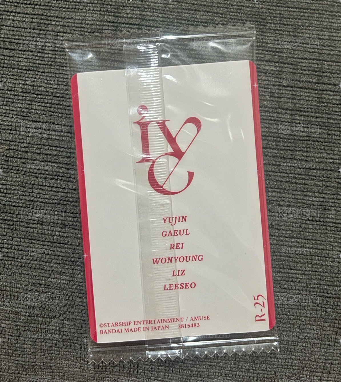 IVE 威化餅隨機小卡