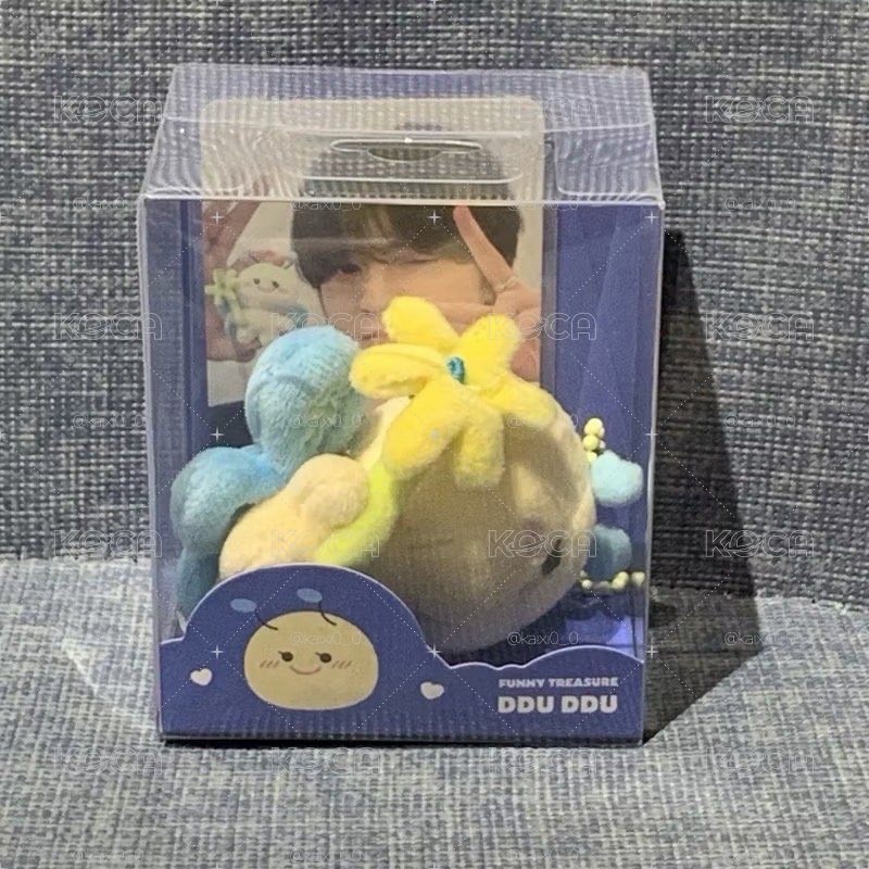 TREASURE FUNNY TREASURE PLUSH KEYRING 玩偶吊飾 DDU DDU 小卡 Haruto