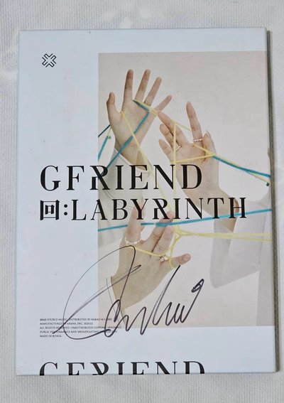 GFRIEND迷8 EUNHA簽專