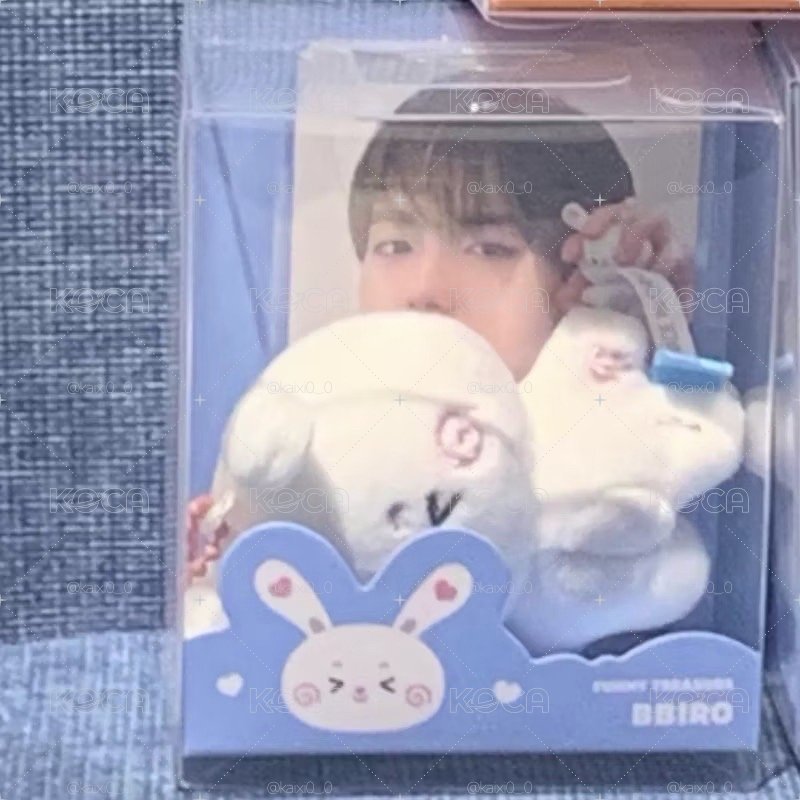 TREASURE FUNNY TREASURE PLUSH KEYRING 玩偶吊飾 BBIRO 小卡 金道榮