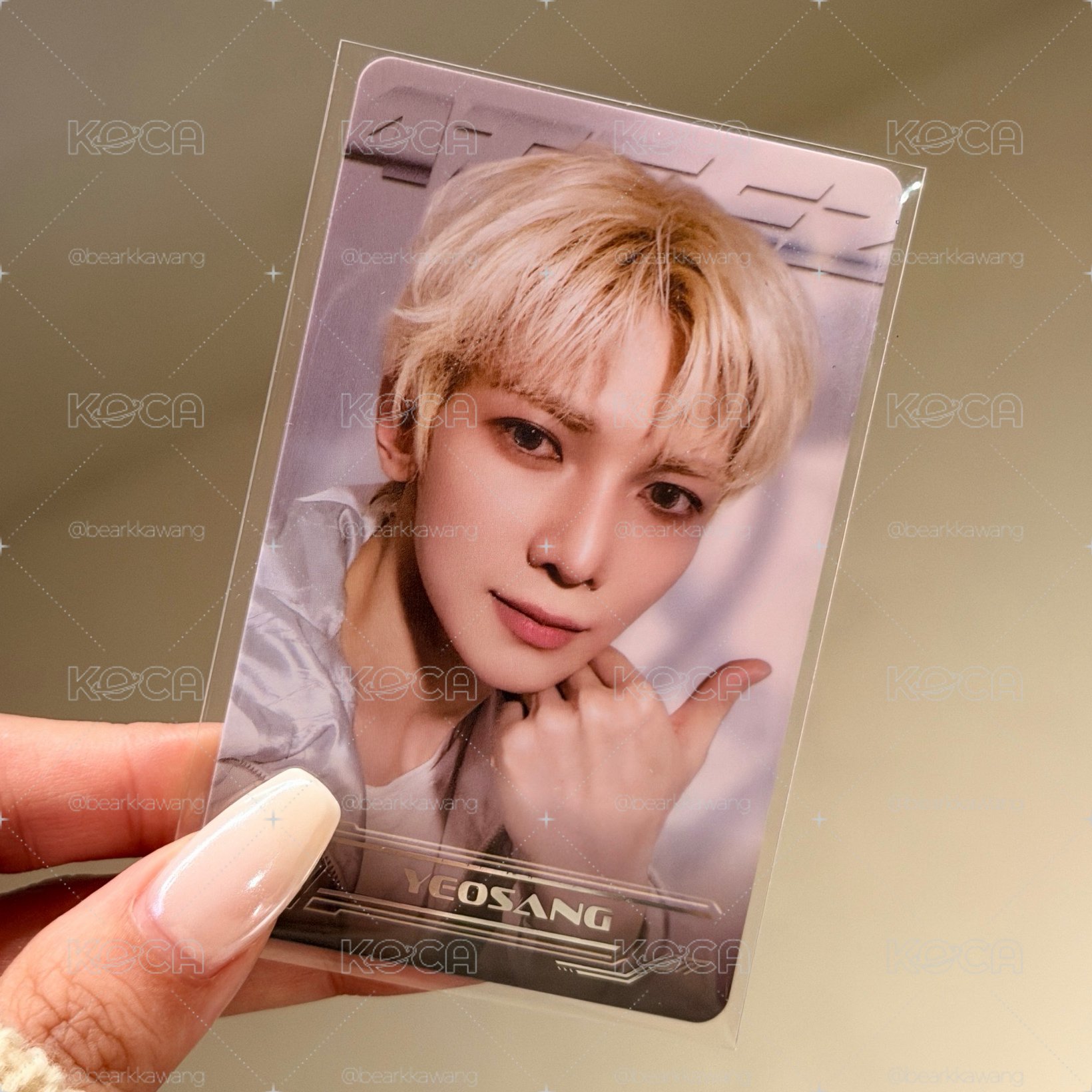 ATEEZ GH4 HIGHER 小尚 NASA 亮面自拍卡 