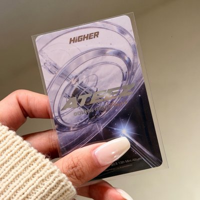 ATEEZ GH4 HIGHER 小尚 NASA 亮面自拍卡 