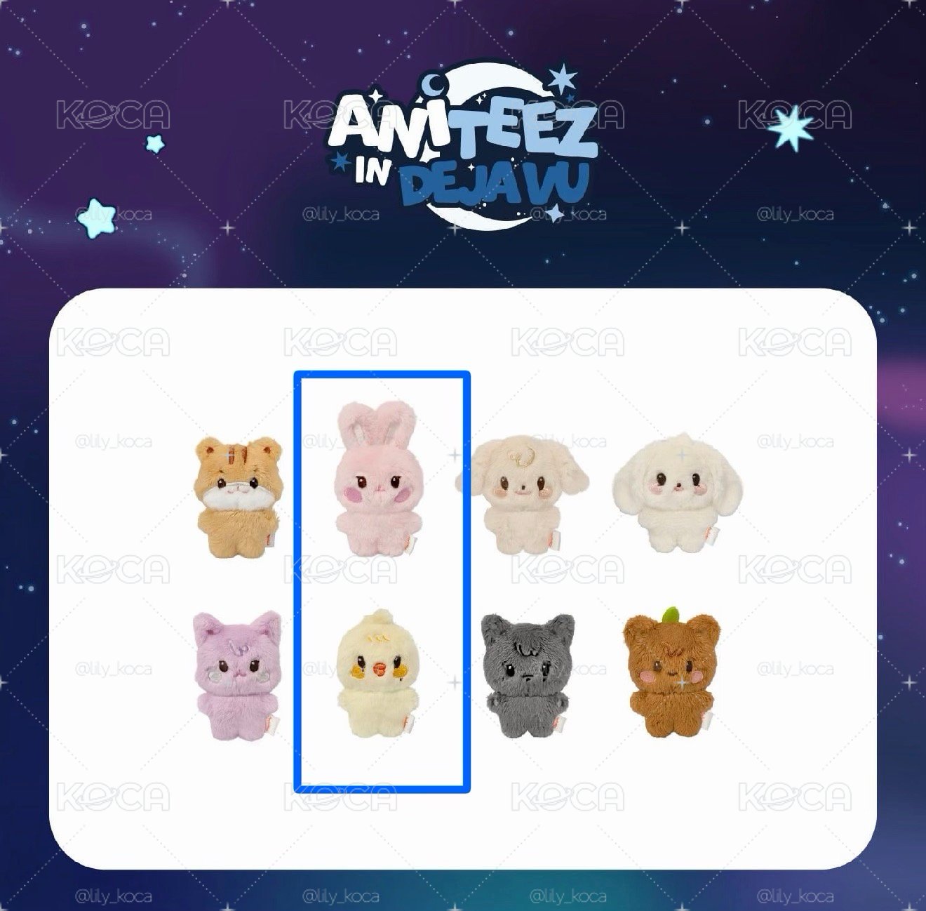 ANITEEZ IN Deja vu🐰🐥迷你娃