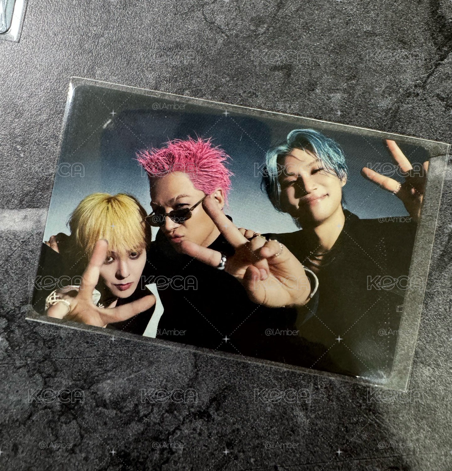 BIGBANG展覽入場團卡