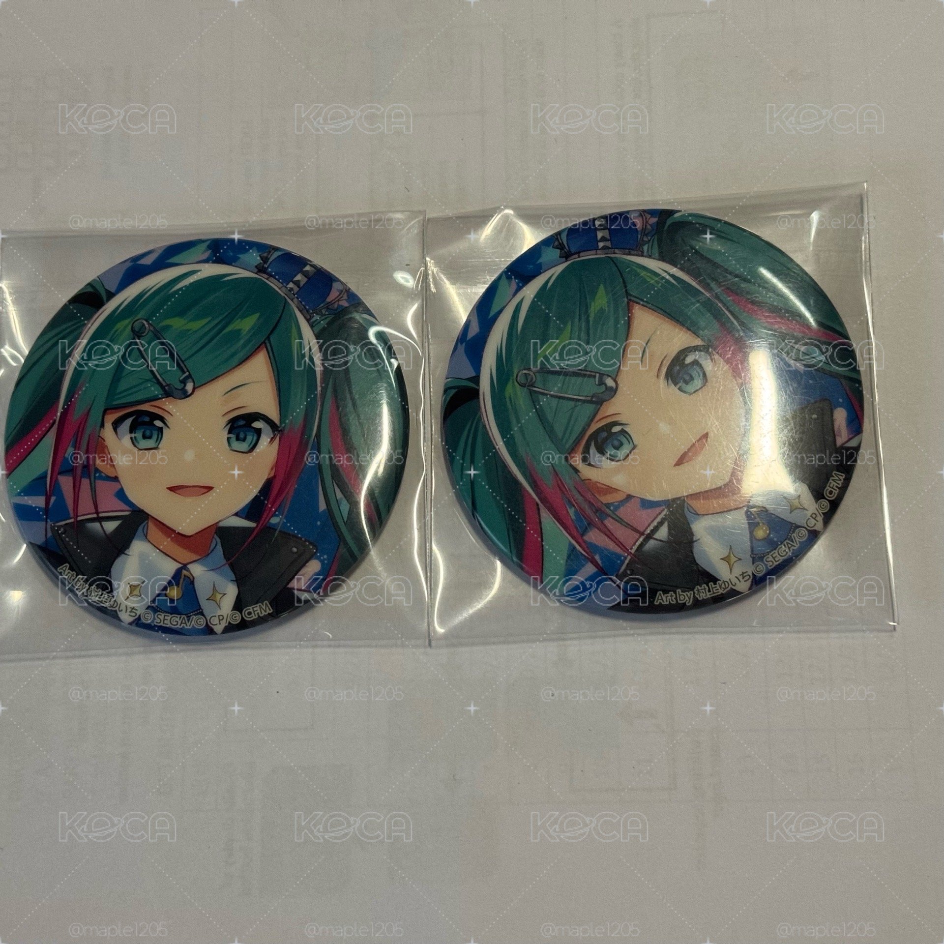 ln初音大徽章*1