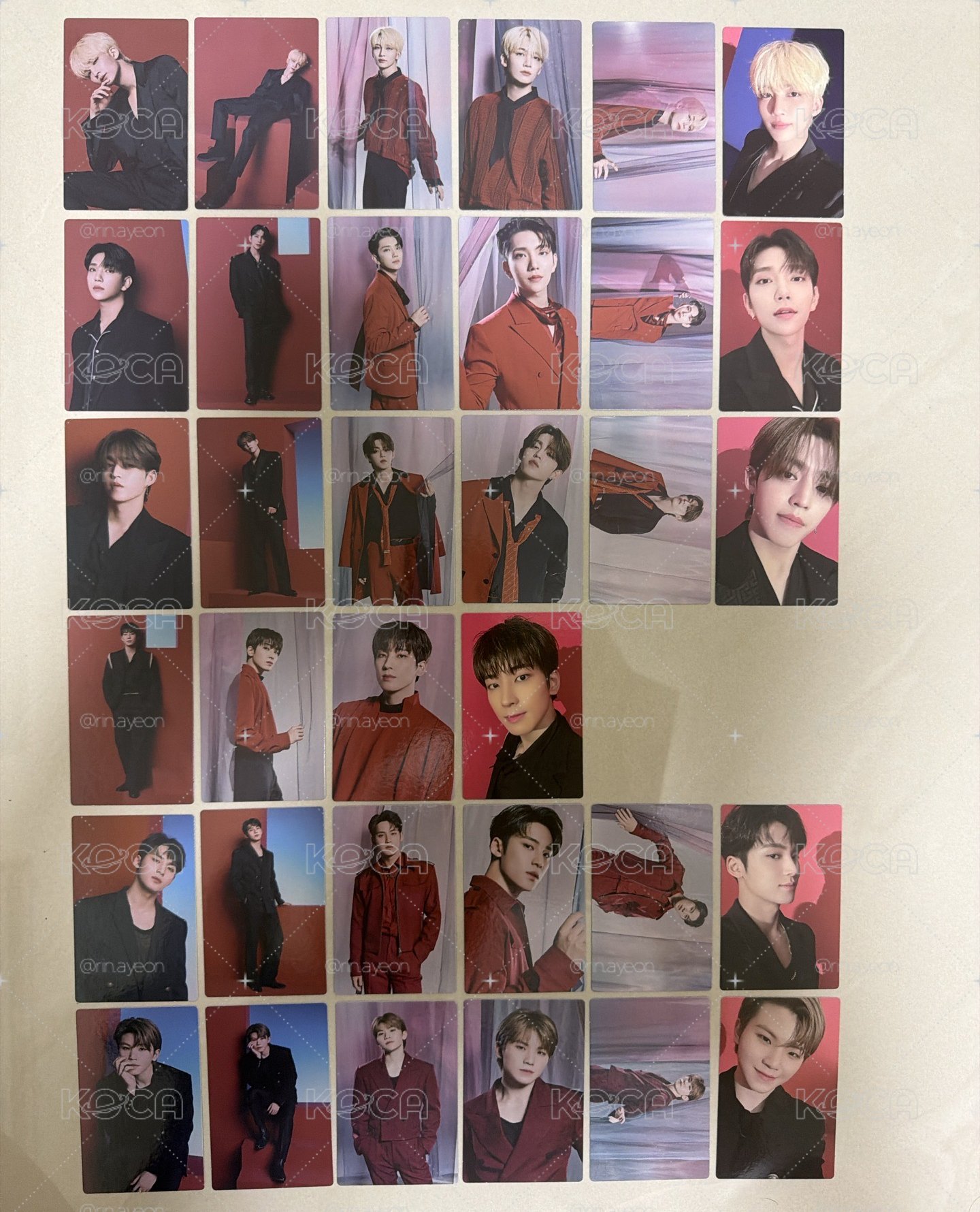 Seventeen Power of love 隨機小卡 一套