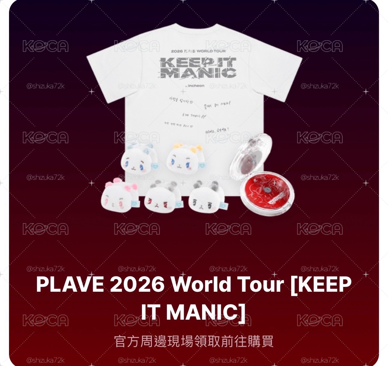 PLAVE 世巡仁川場 MD