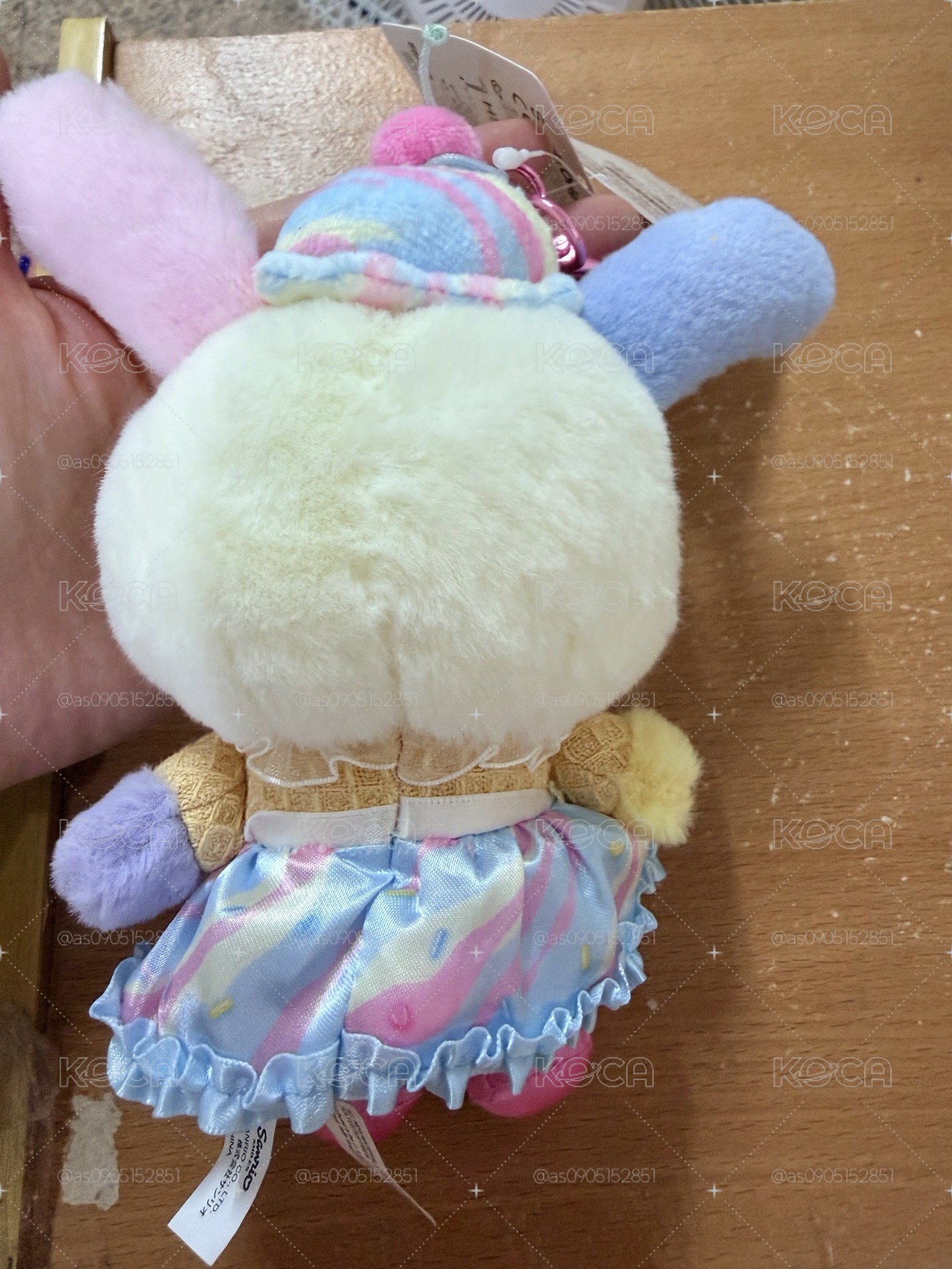 冰淇淋花小兔