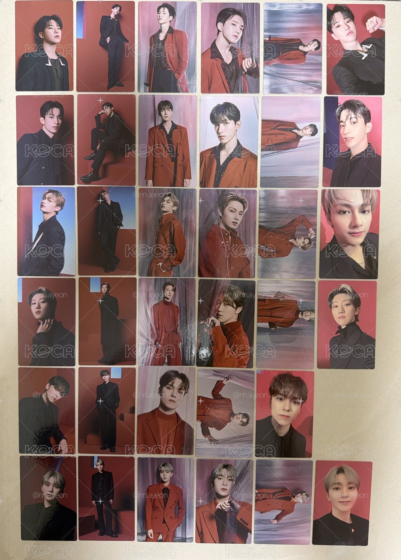 Seventeen Power of love 隨機小卡