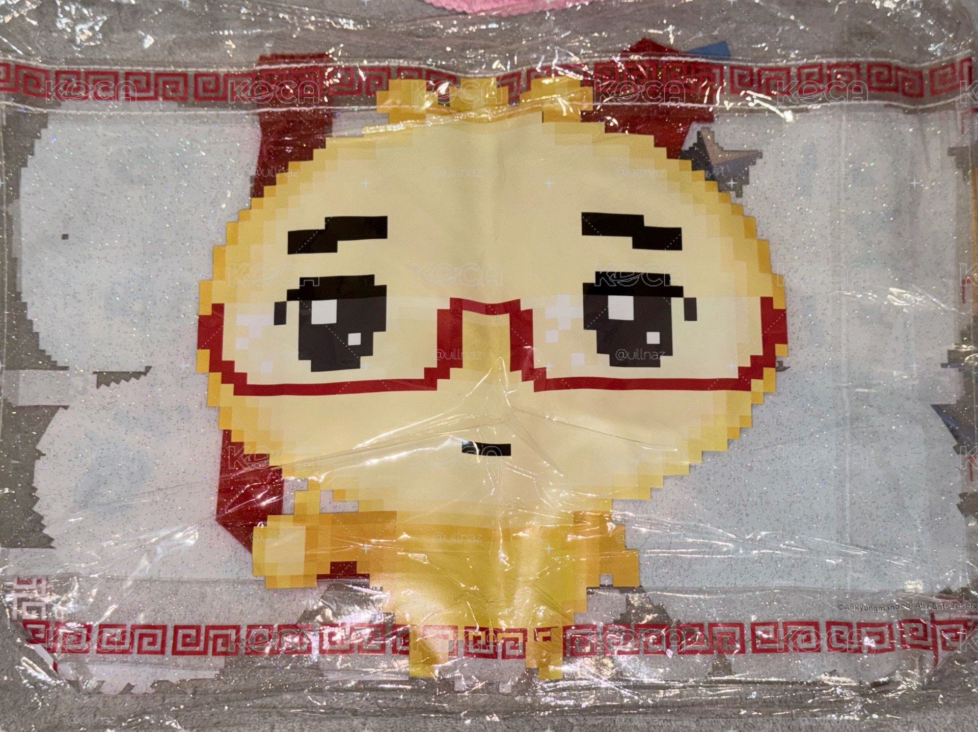 眼鏡餃子 PVC托特包