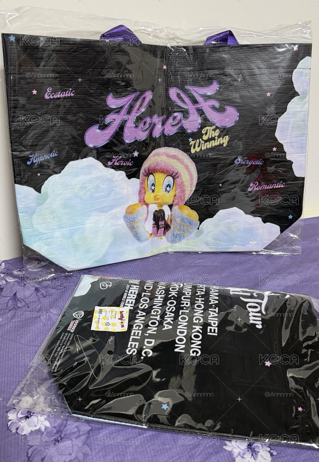 24’ 安可演唱會 背包袋子 Tweety BEUSABALE BAG 環保袋 購物袋