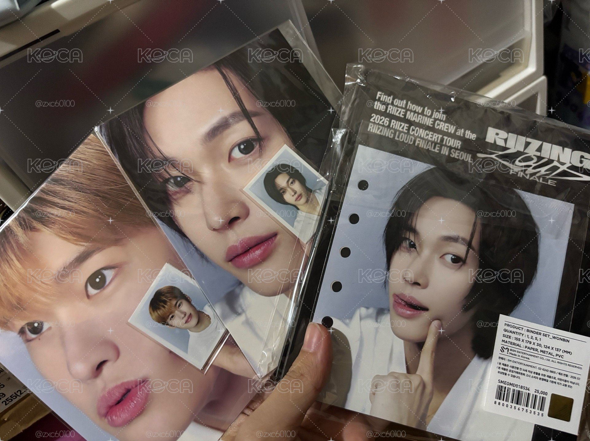 RIIZE一巡。證件照+卡冊全新有損