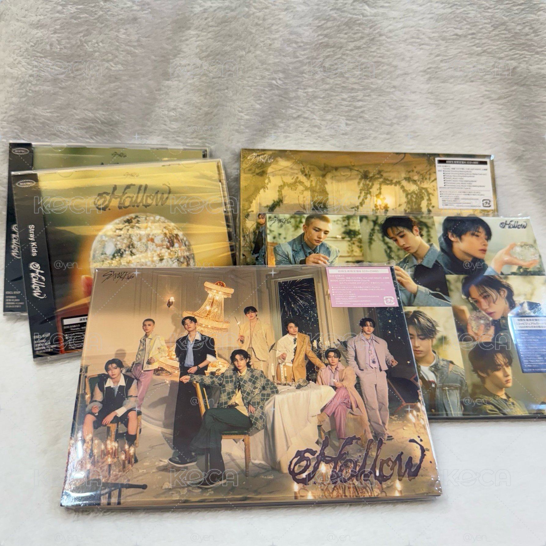 SKZ 日專Hollow 限定盤、A盤、B盤、通常盤