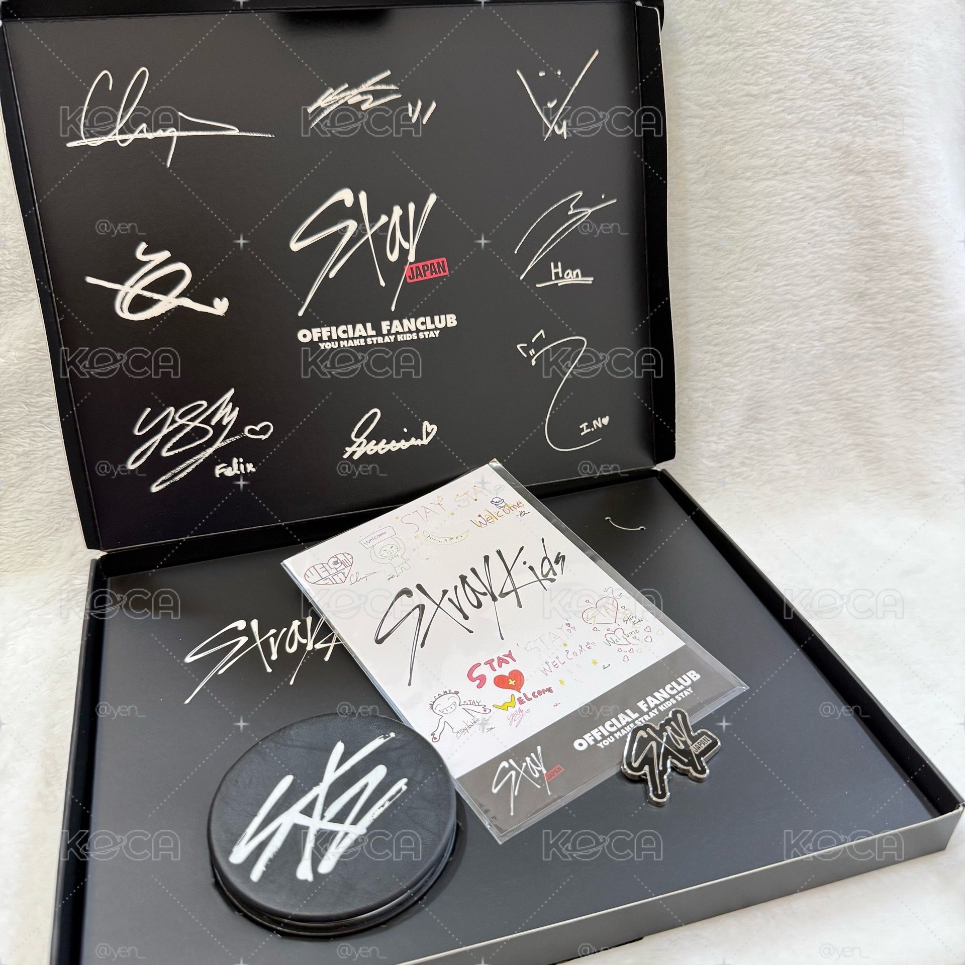 SKZ 日本入會禮（整套含雙面鏡）