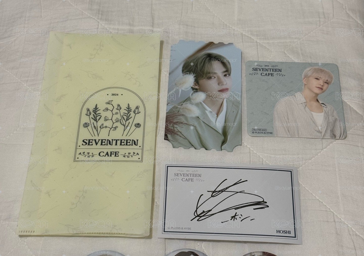 2024 SEVENTEEN CAFE 小盤 + 贈2023咖啡廳榮入場特典