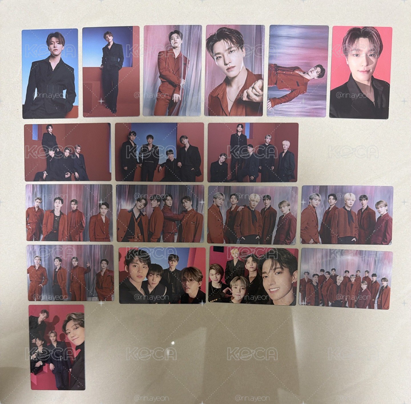 Seventeen Power of love 隨機小卡