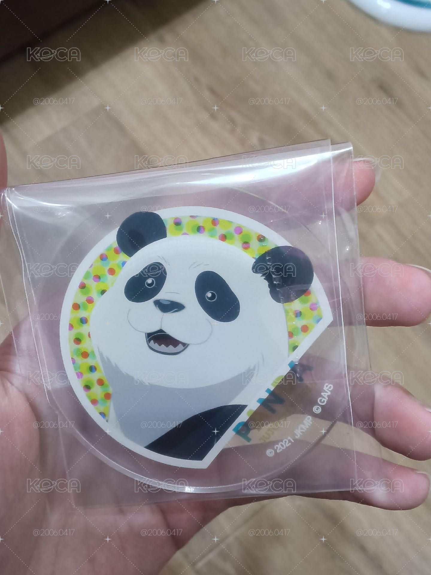 貓熊5周年快閃徽章
