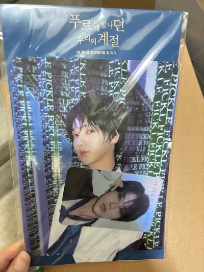 Super junior yesung KRY 閃卡 全新未拆