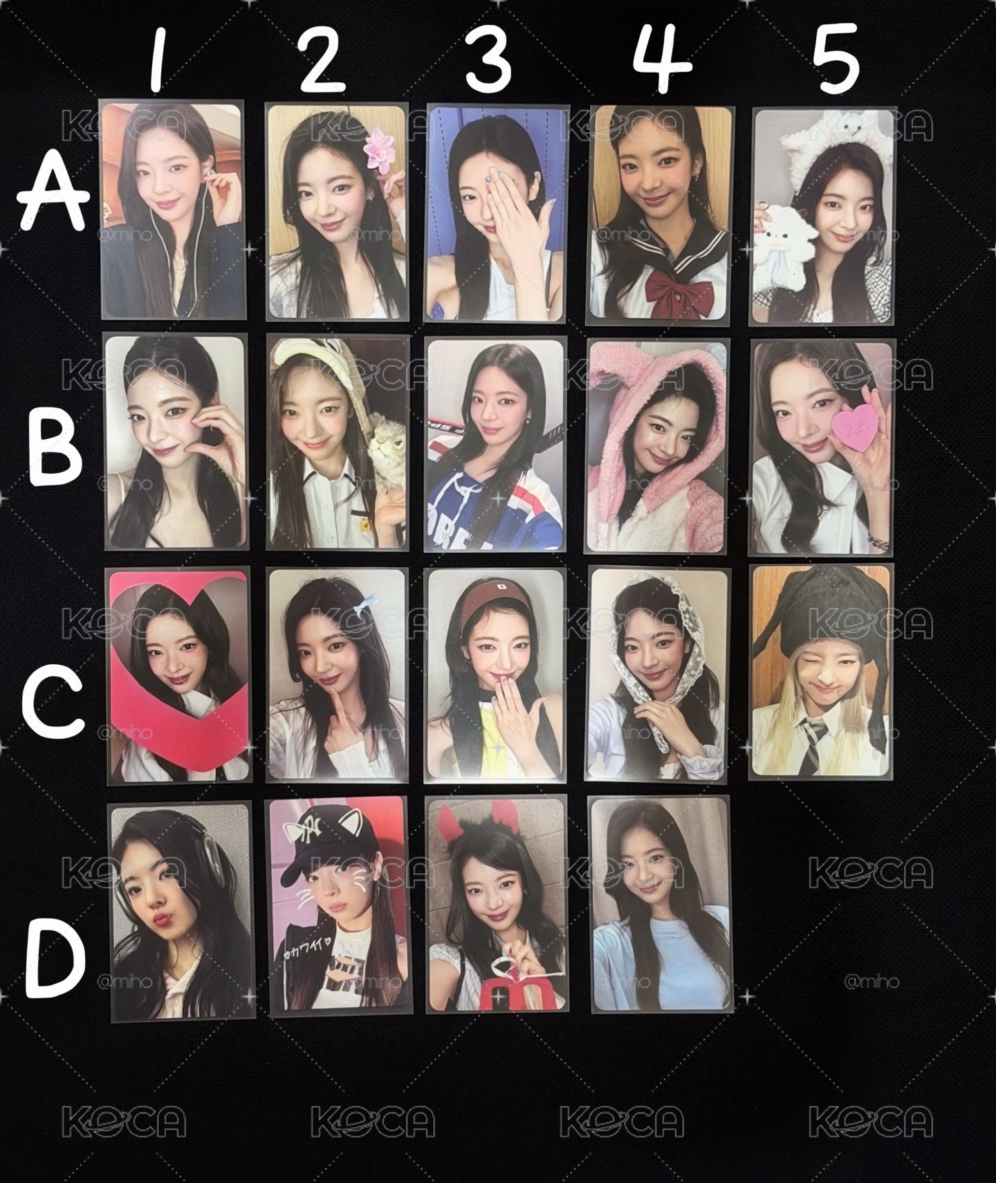 👑ITZY 粒粒特典卡