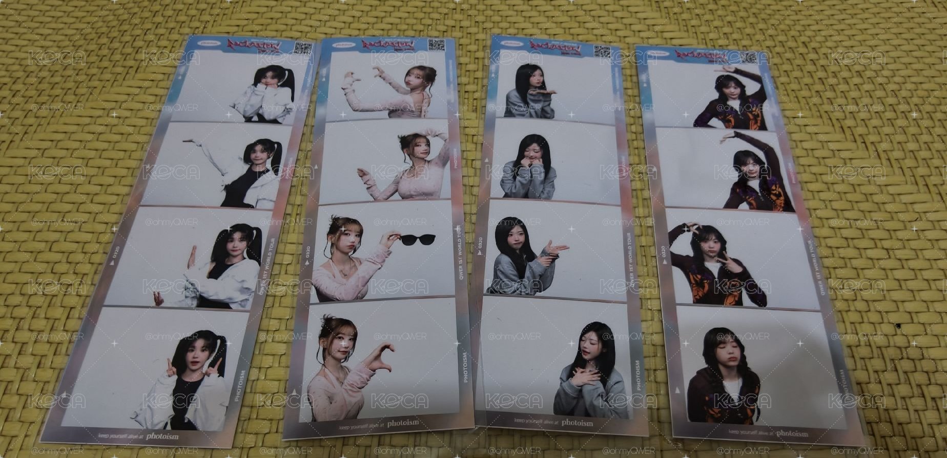 （一套）一巡安可 photoism 人生四格