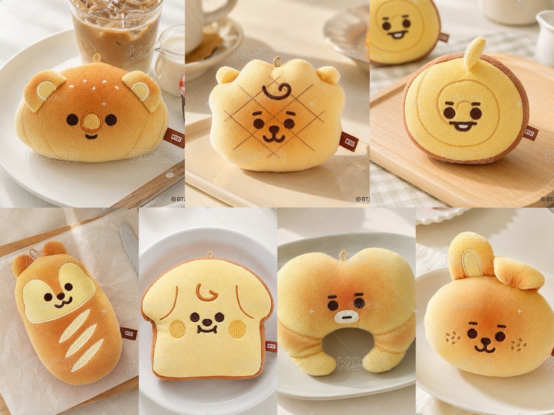 BT21 麵包系列
