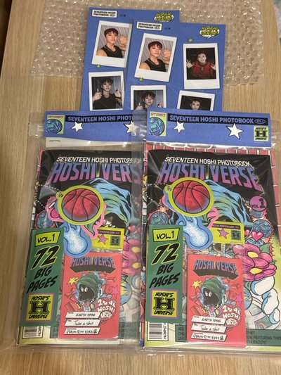 HOSHI VERSE 寫真組WVS GL 含特典（一組左側釘書針出廠未釘好，隨機出貨）