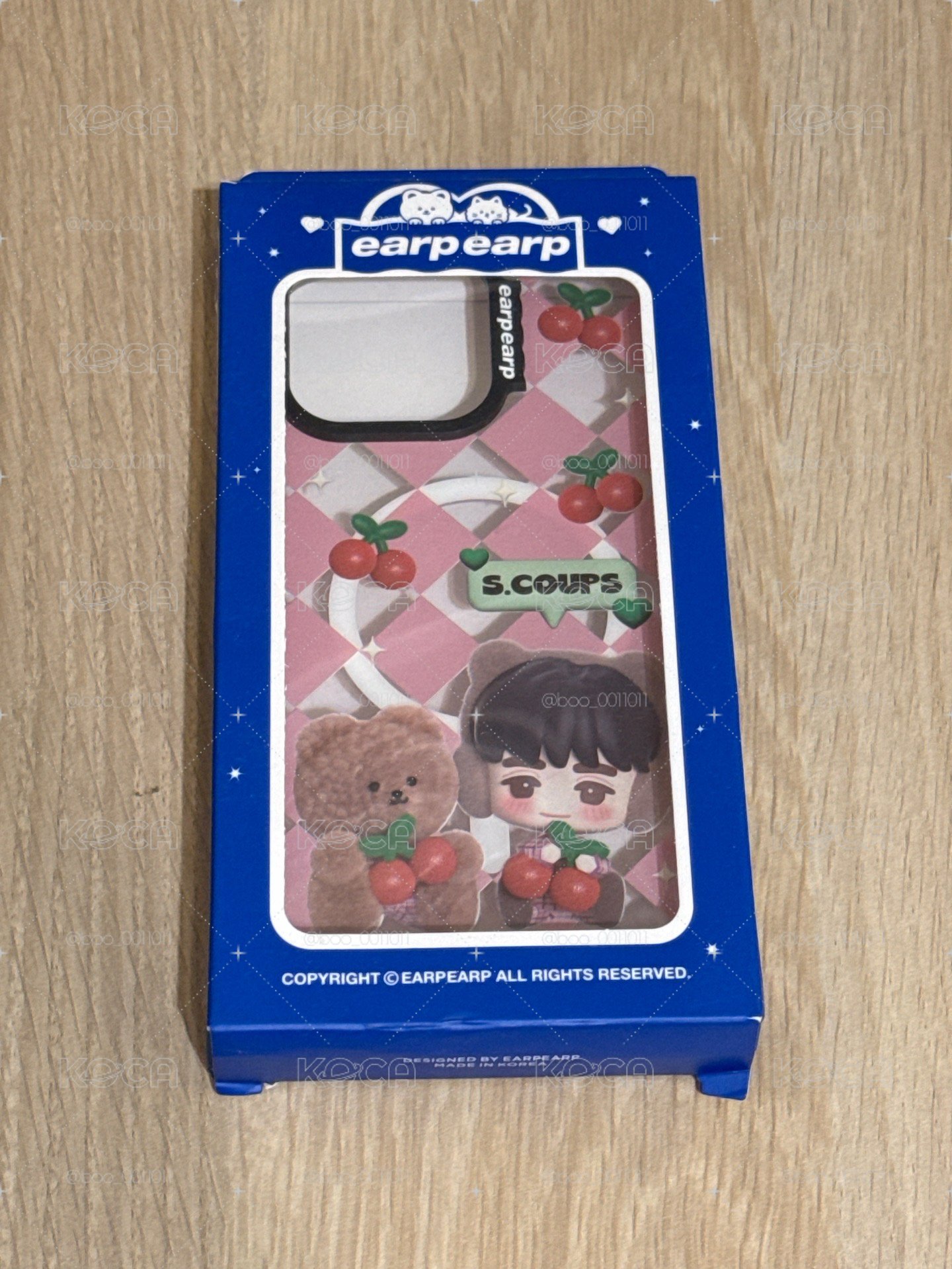 Puzzle SEVENTEEN X EARP EARP iPhone 16 pro max 手機殼 喆 全新未拆