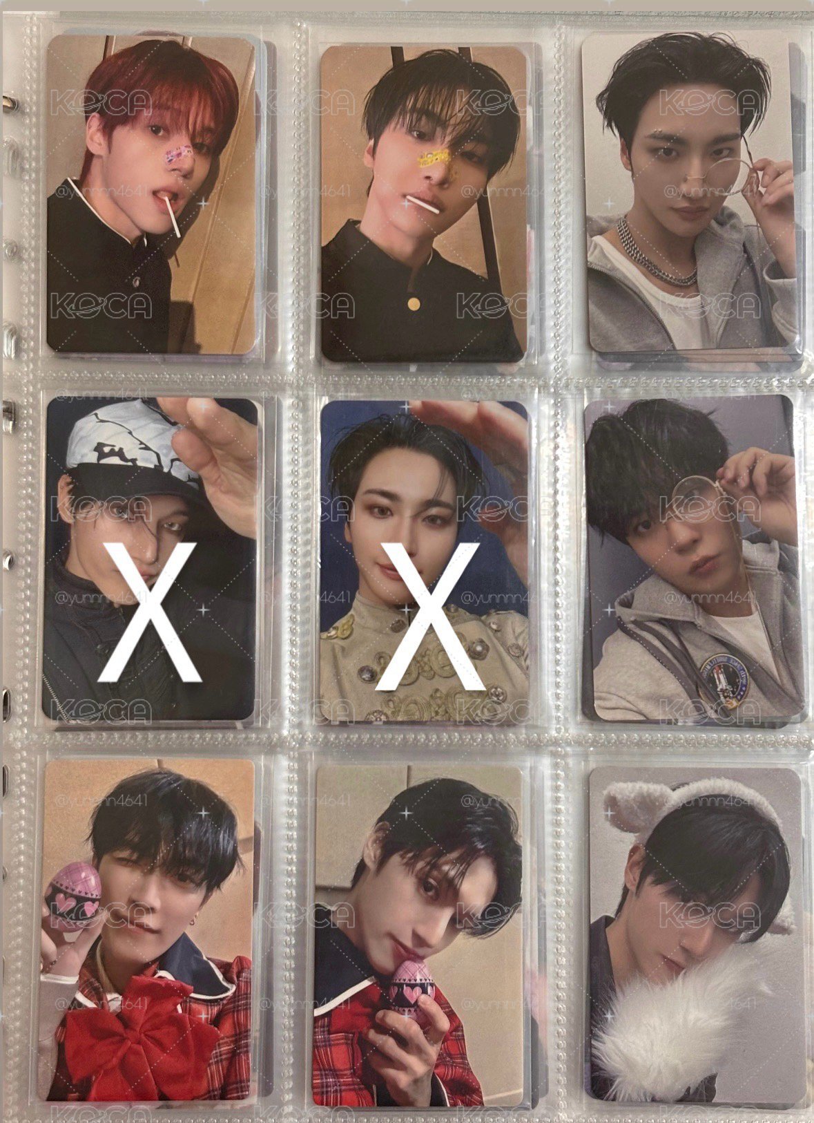 （全新）ATEEZ/嗚湧貓大頭抱枕+特典卡整盤不拆