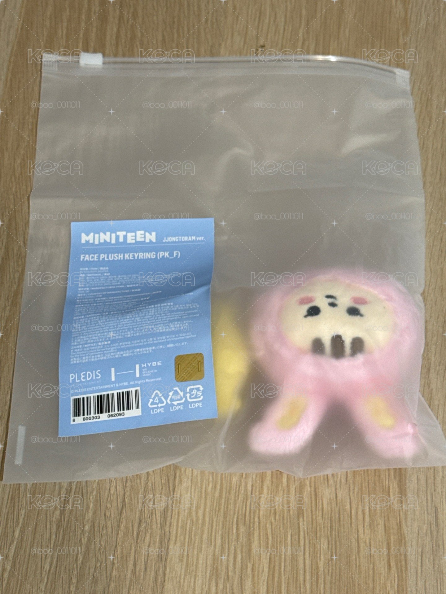 miniteen 大頭吊飾 漢 JJONGTORAM 全新未拆