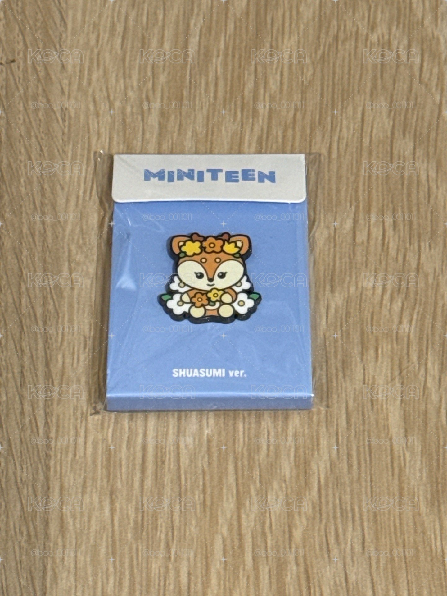 miniteen 徽章 秀 SHUASUMI 全新未拆