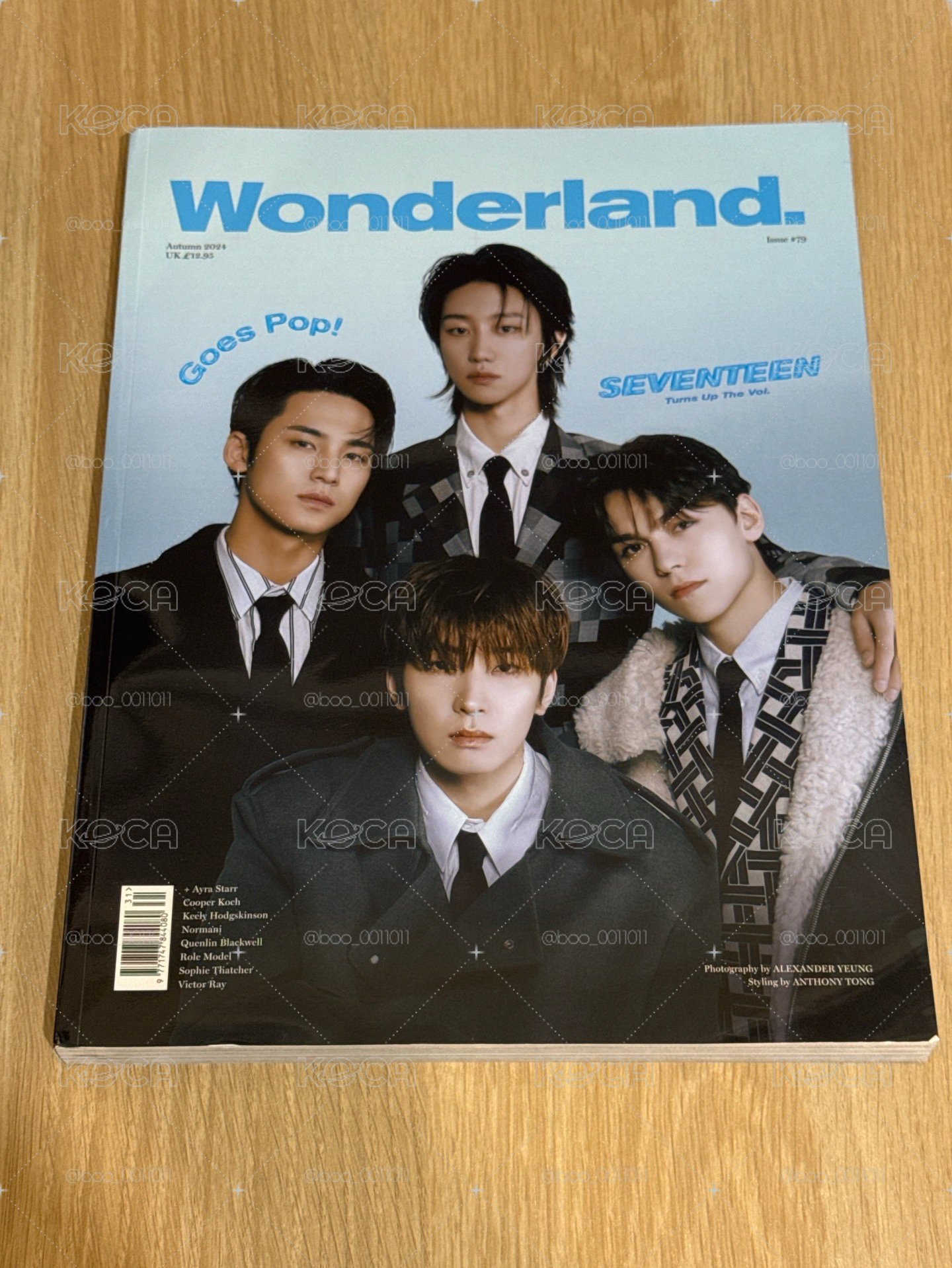 圓奎八率 WONDERLAND 2024 Autumn 雜誌