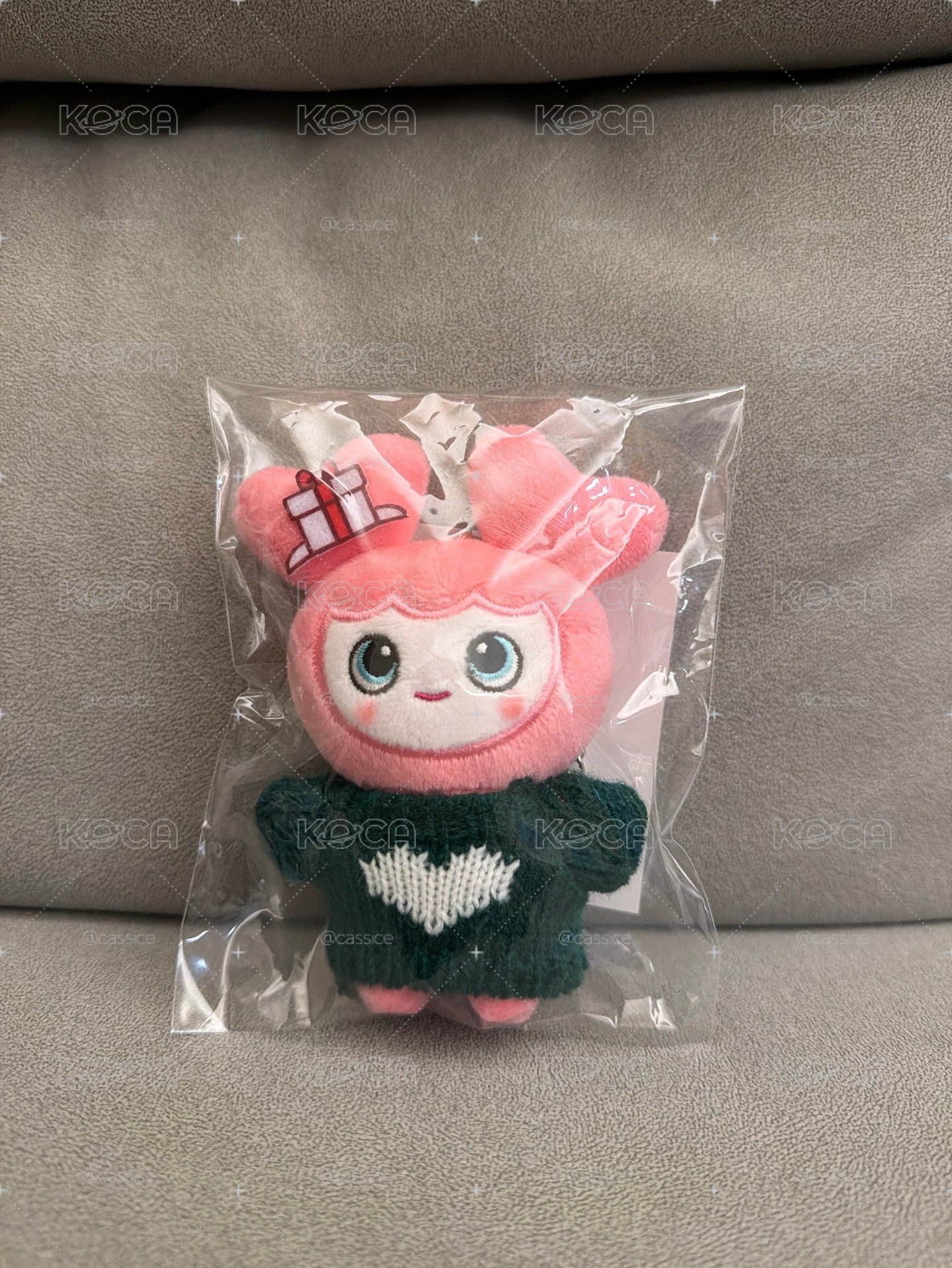 桃聖誕娃