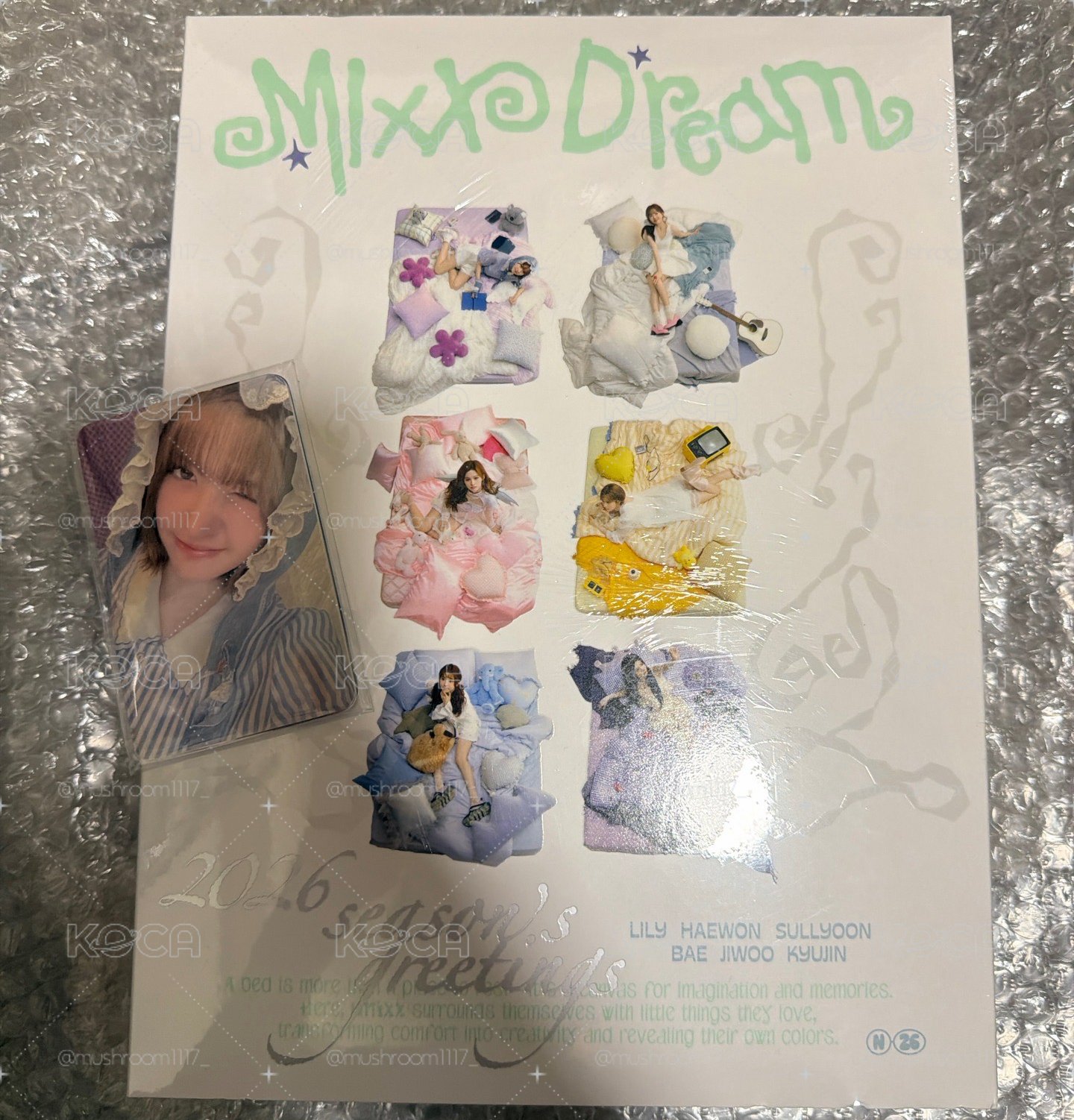 現貨 全新未拆 NMIXX 2026年曆+EL特典卡一套