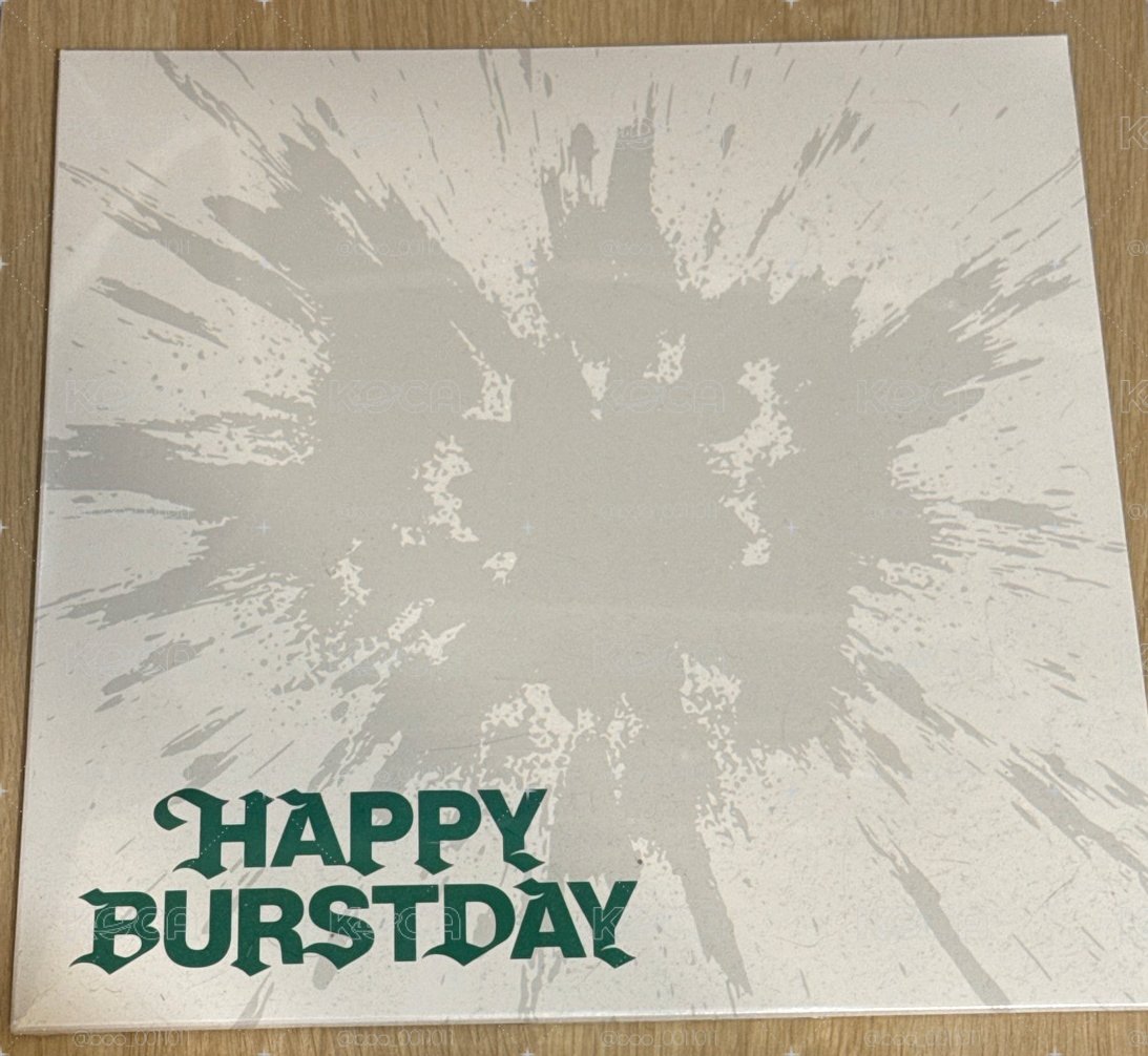 正規五輯 HAPPY BURSTDAY 黑膠 全新未拆