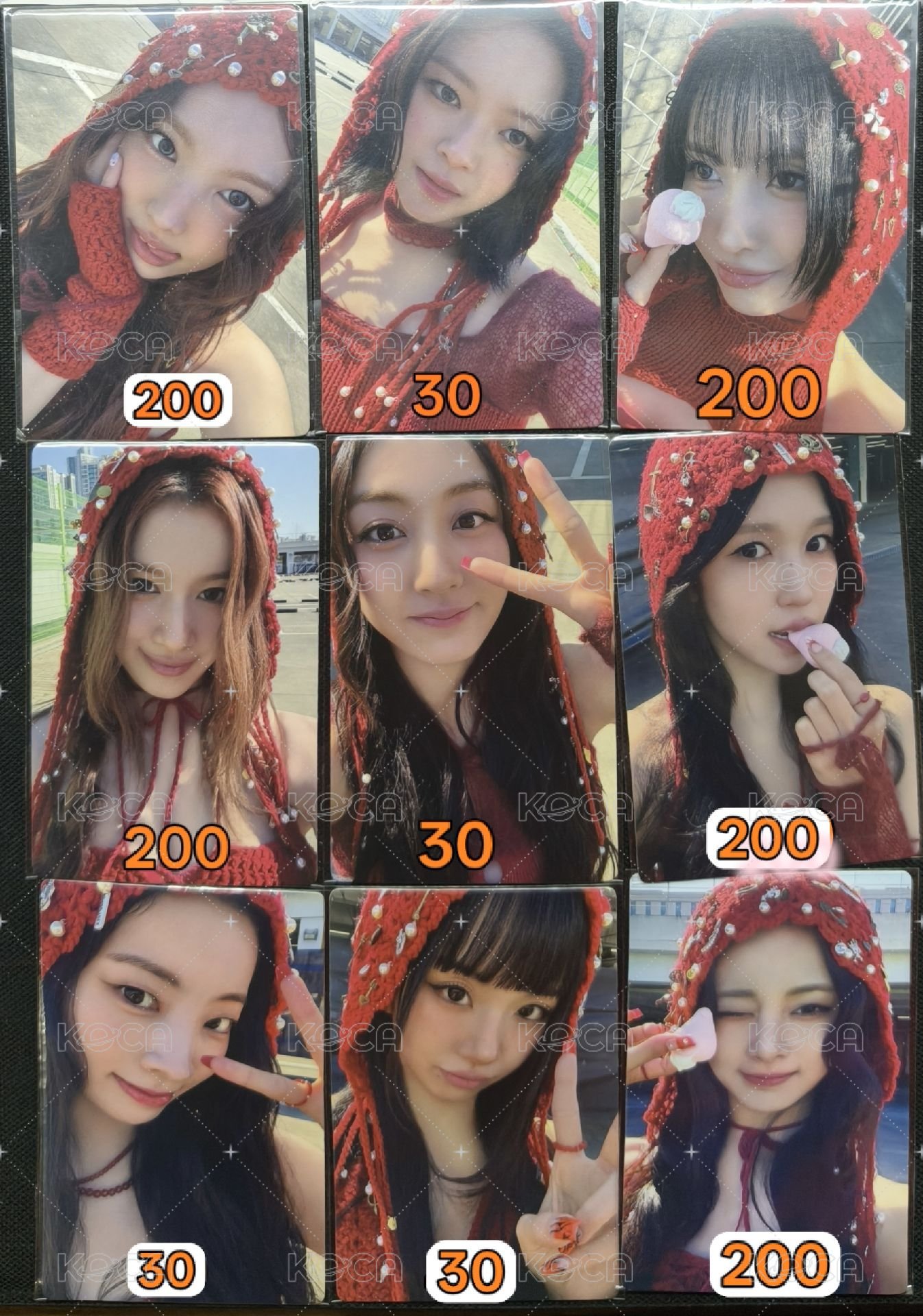 六巡紅帽卡